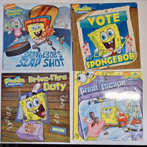 18 Stories in 13 SpongeBob SquarePants Book Lot Nick Zone Level 2 Reader Picture - Picture 2 of 5
